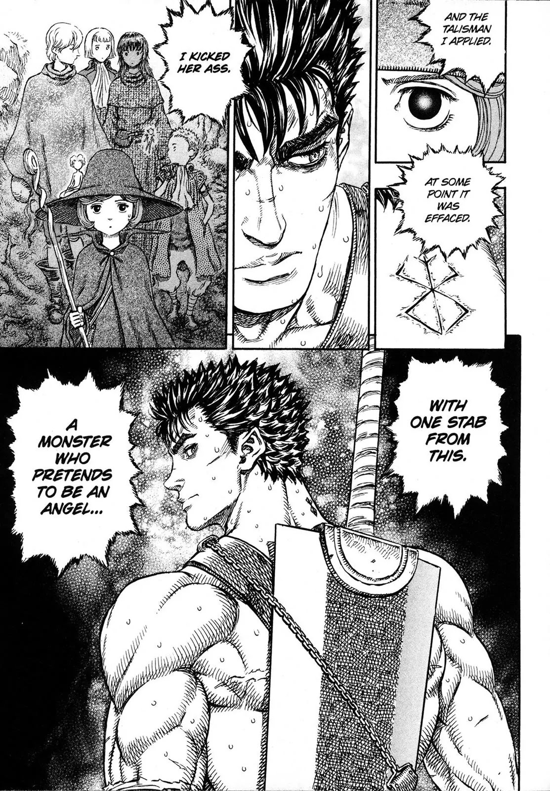 Berserk manga, chapter 222, page 14 of 19