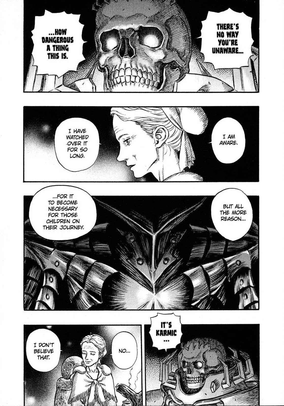 Berserk manga, chapter 222, page 4 of 19