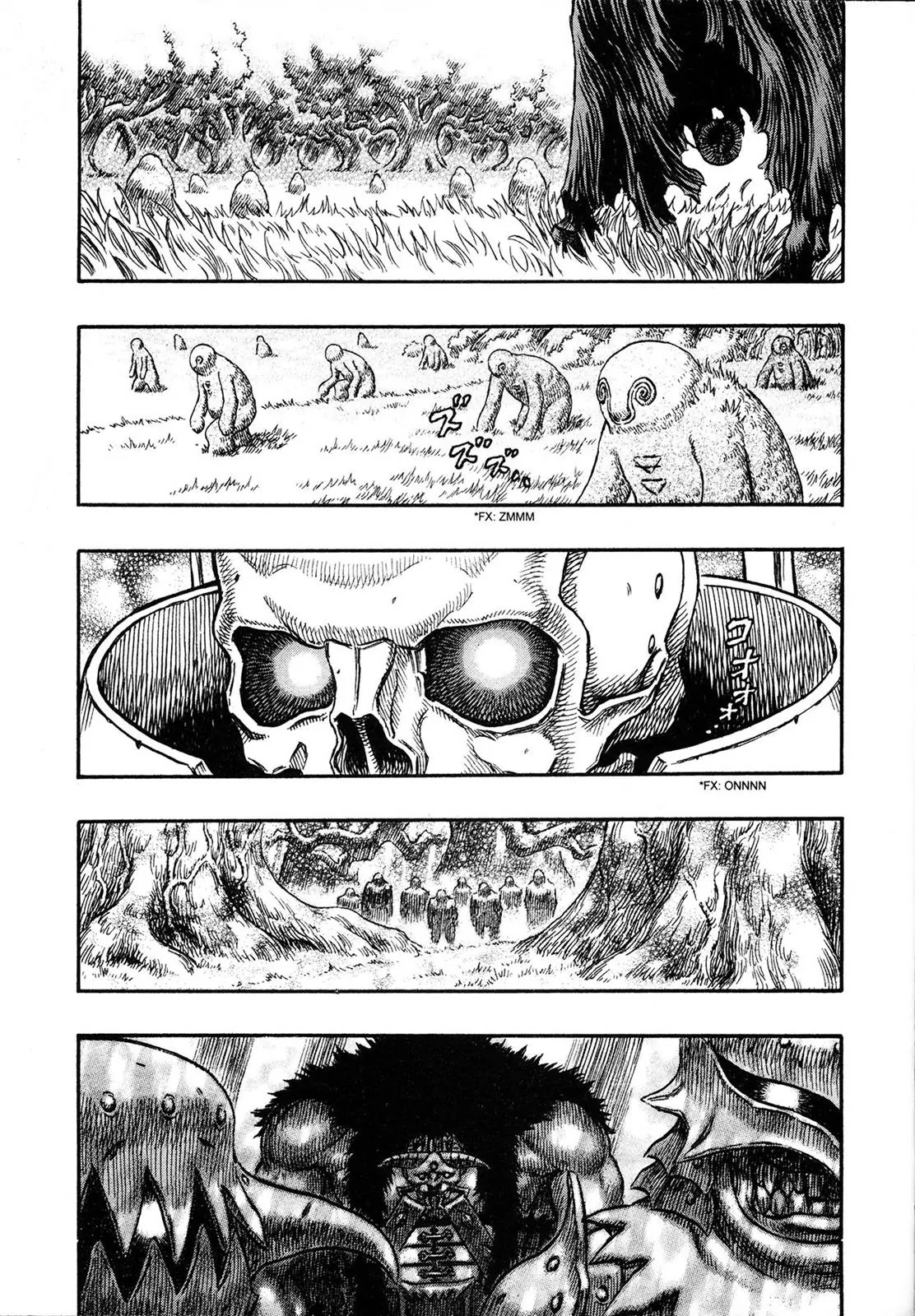 Berserk manga, chapter 222, page 8 of 19