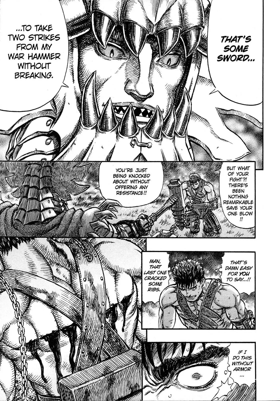 Berserk manga, chapter 224, page 11 of 20