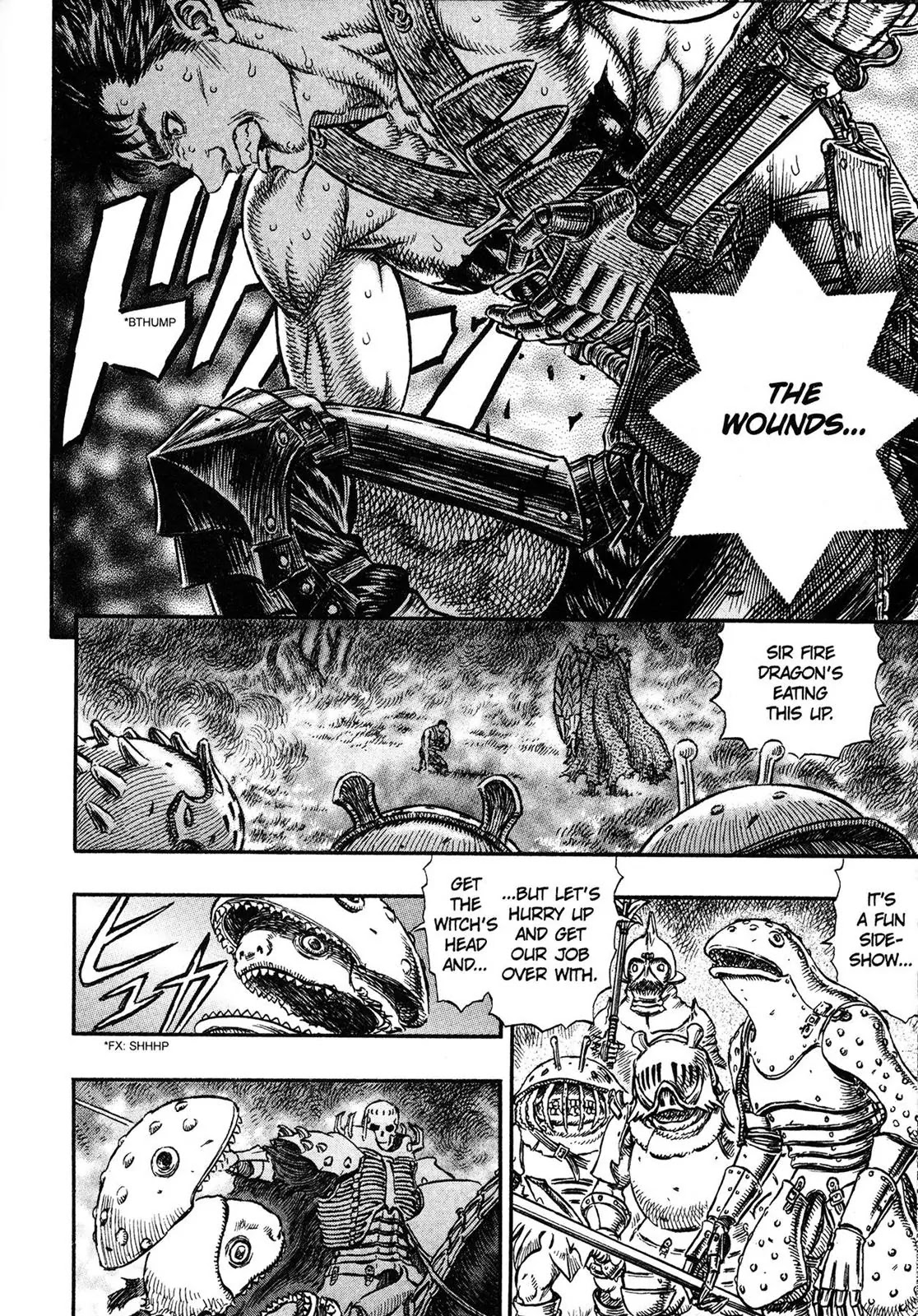 Berserk manga, chapter 224, page 12 of 20