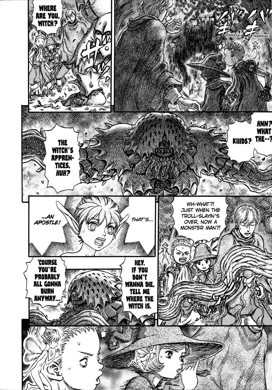 Berserk manga, chapter 224, page 16 of 20