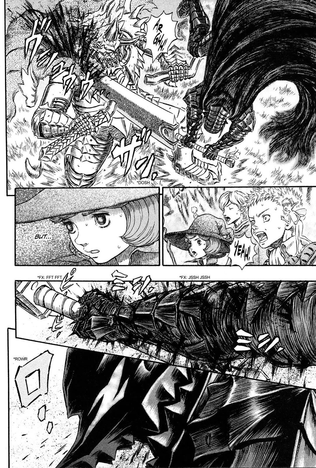 Berserk manga, chapter 227, page 9 of 22