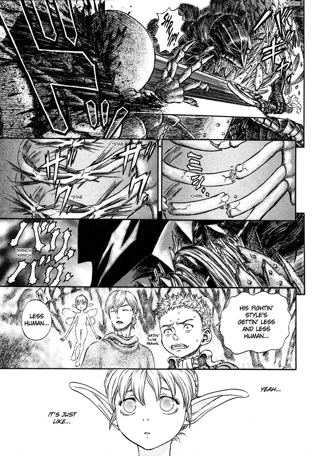 Berserk manga, chapter 228, page 8 of 19