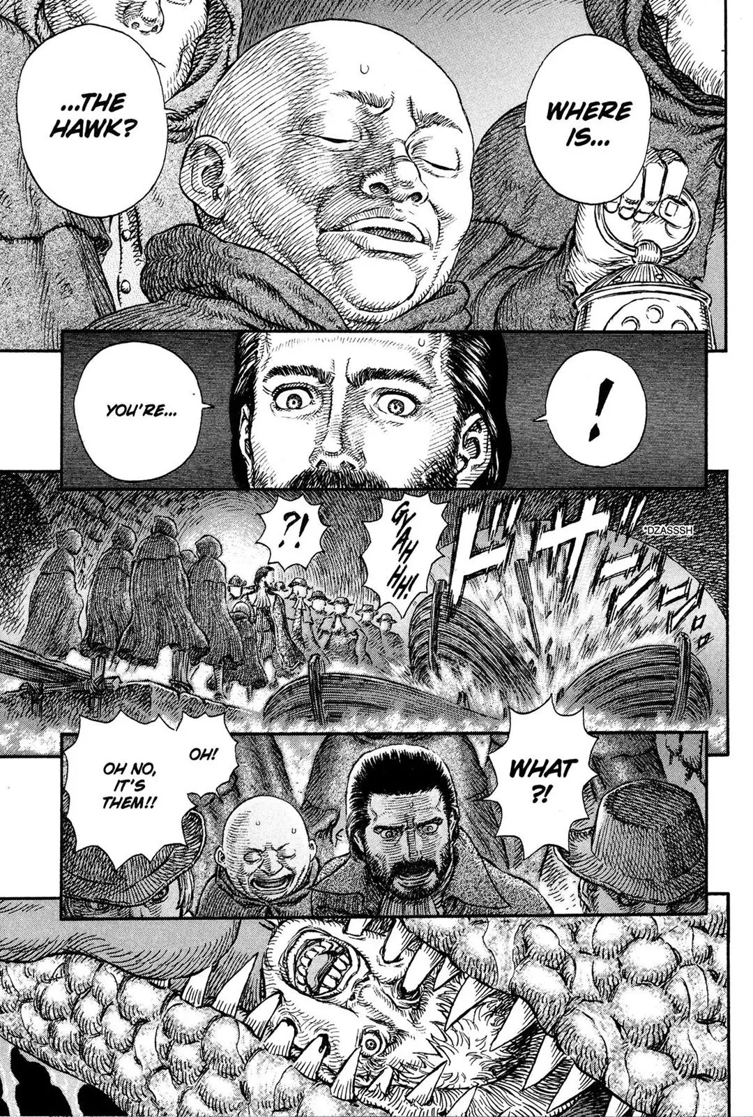 Berserk manga, chapter 230, page 9 of 20