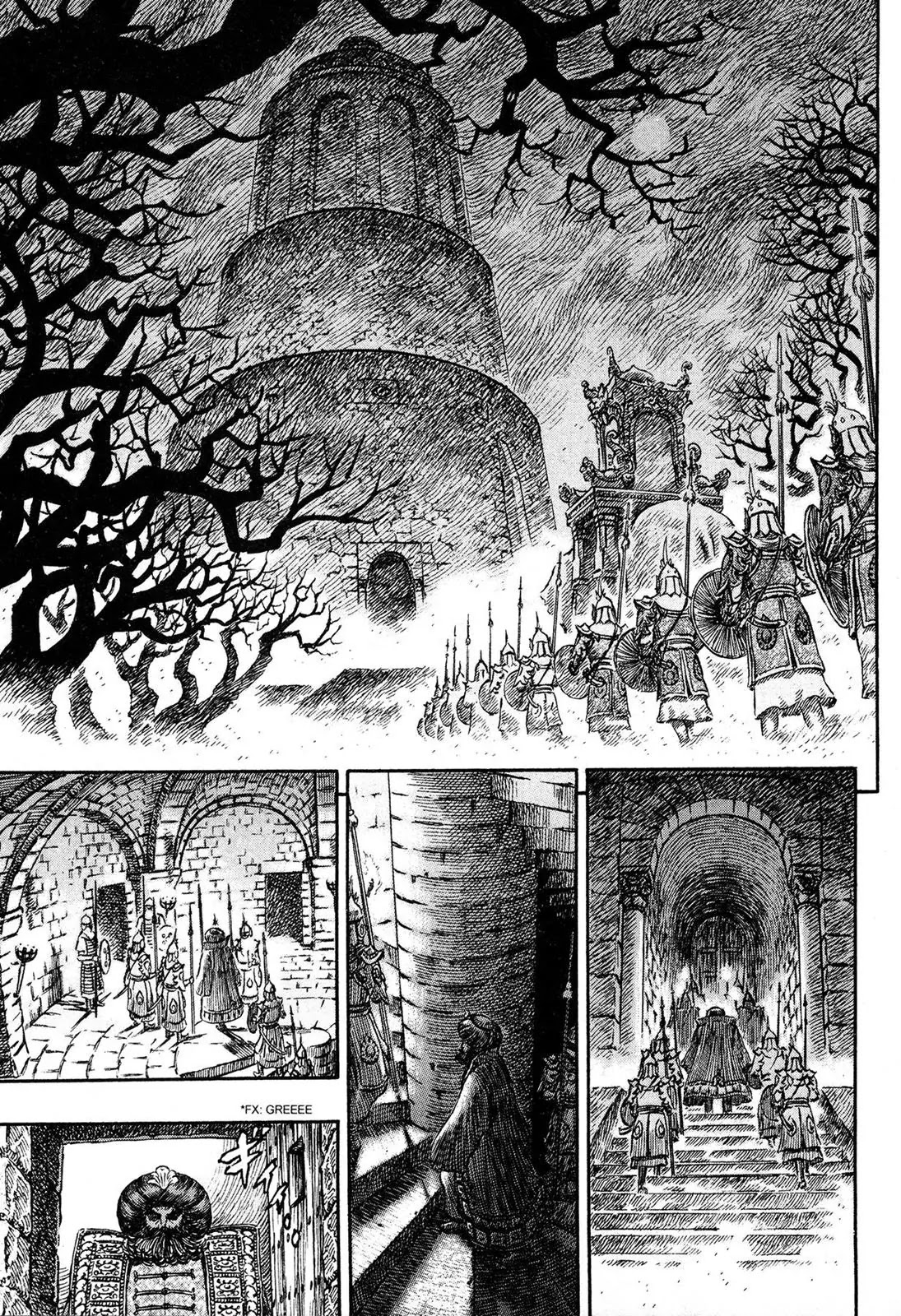 Berserk manga, chapter 231, page 8 of 21