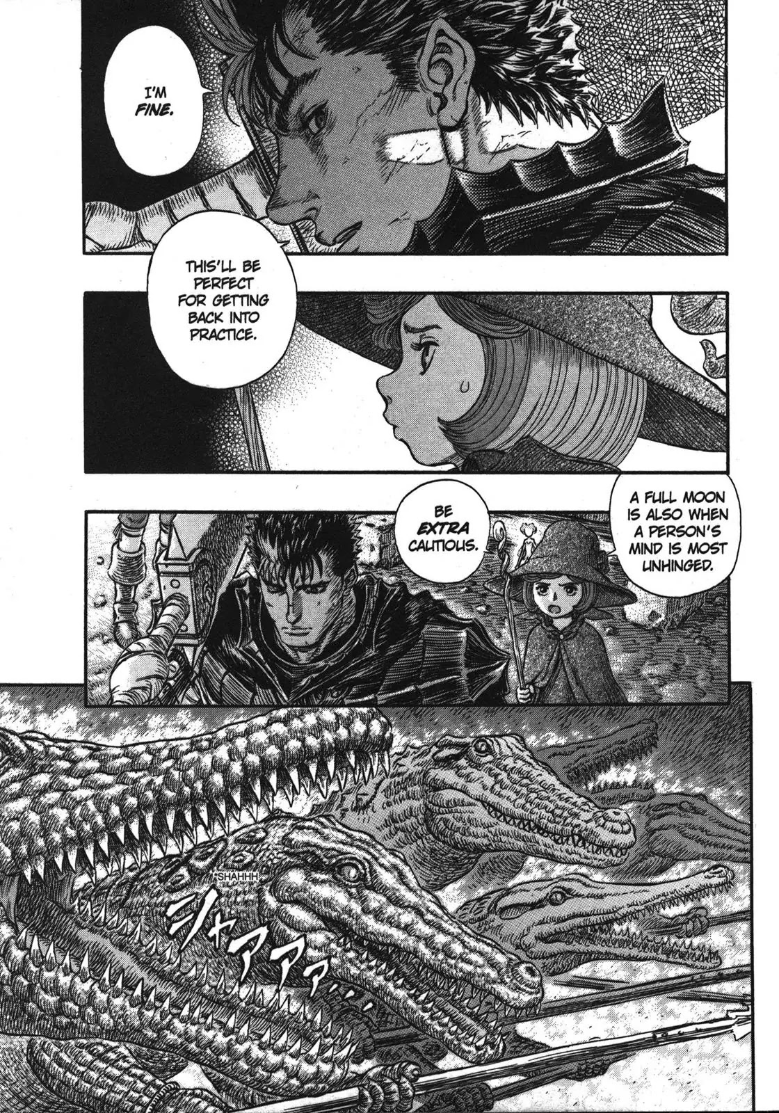 Berserk manga, chapter 239, page 12 of 21