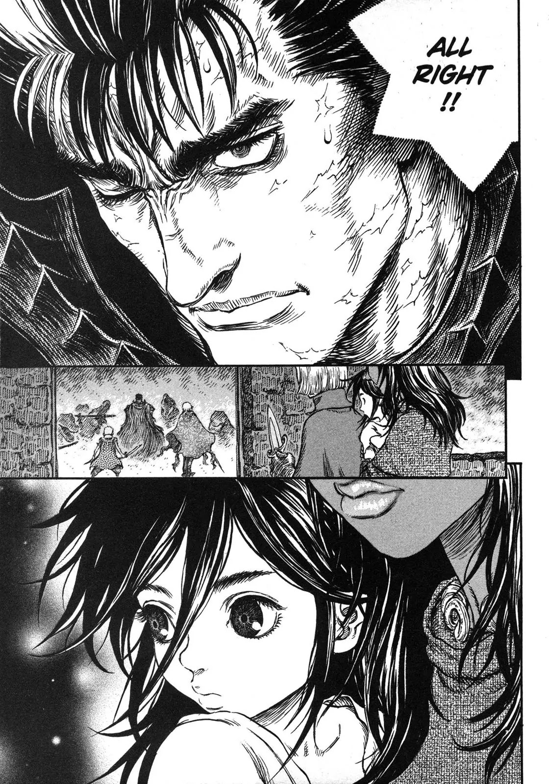 Berserk manga, chapter 239, page 21 of 21
