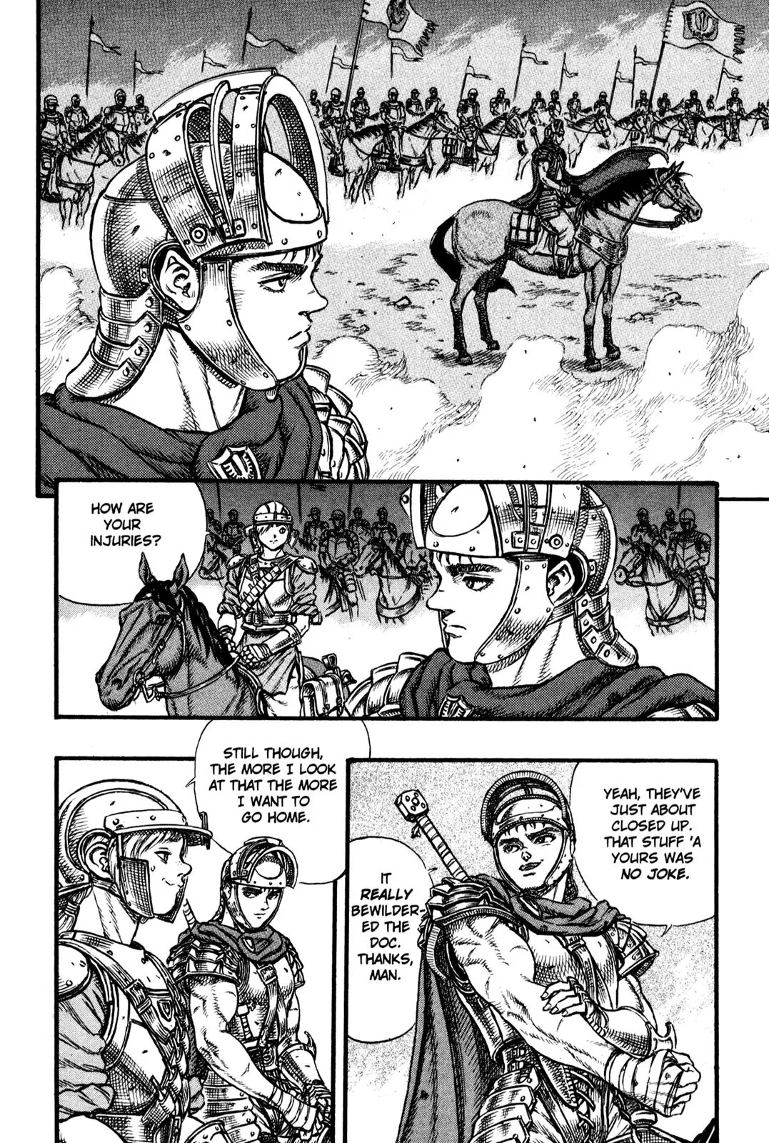 Berserk manga, chapter 24, page 3 of 19