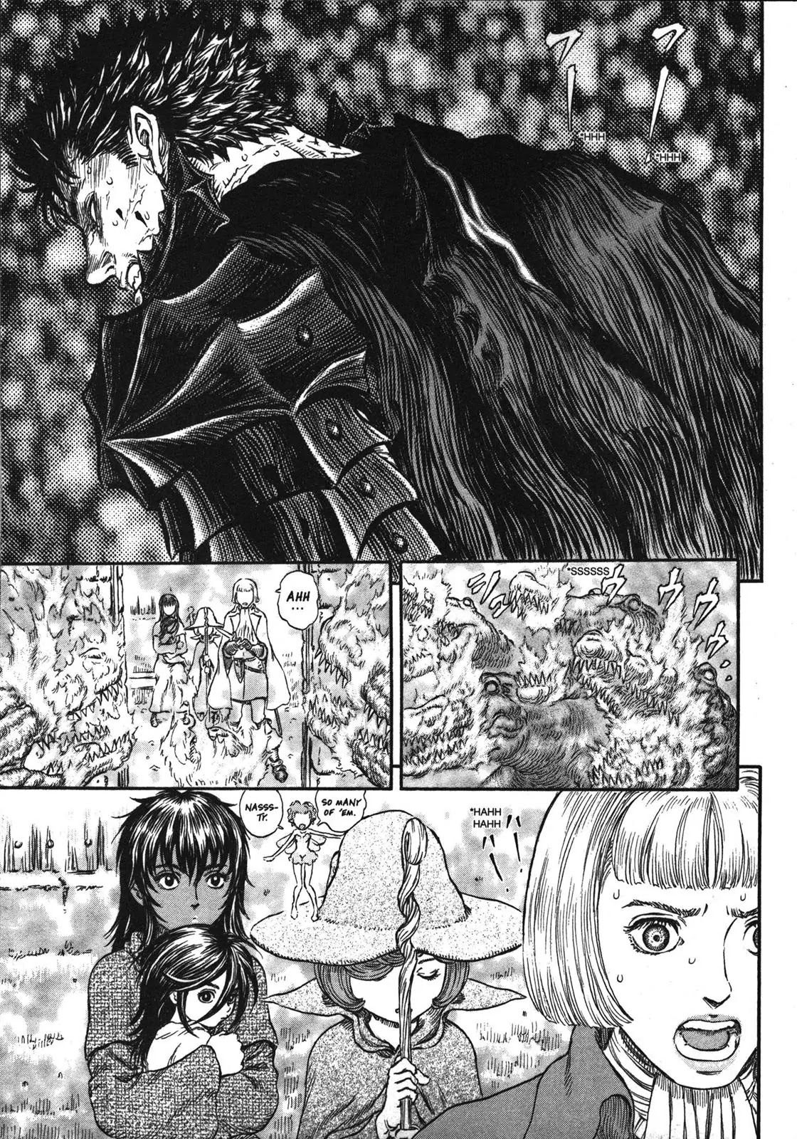 Berserk manga, chapter 240, page 12 of 19