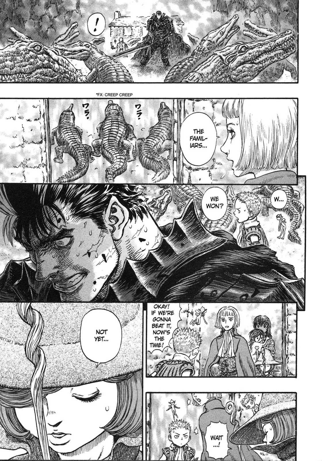 Berserk manga, chapter 240, page 16 of 19