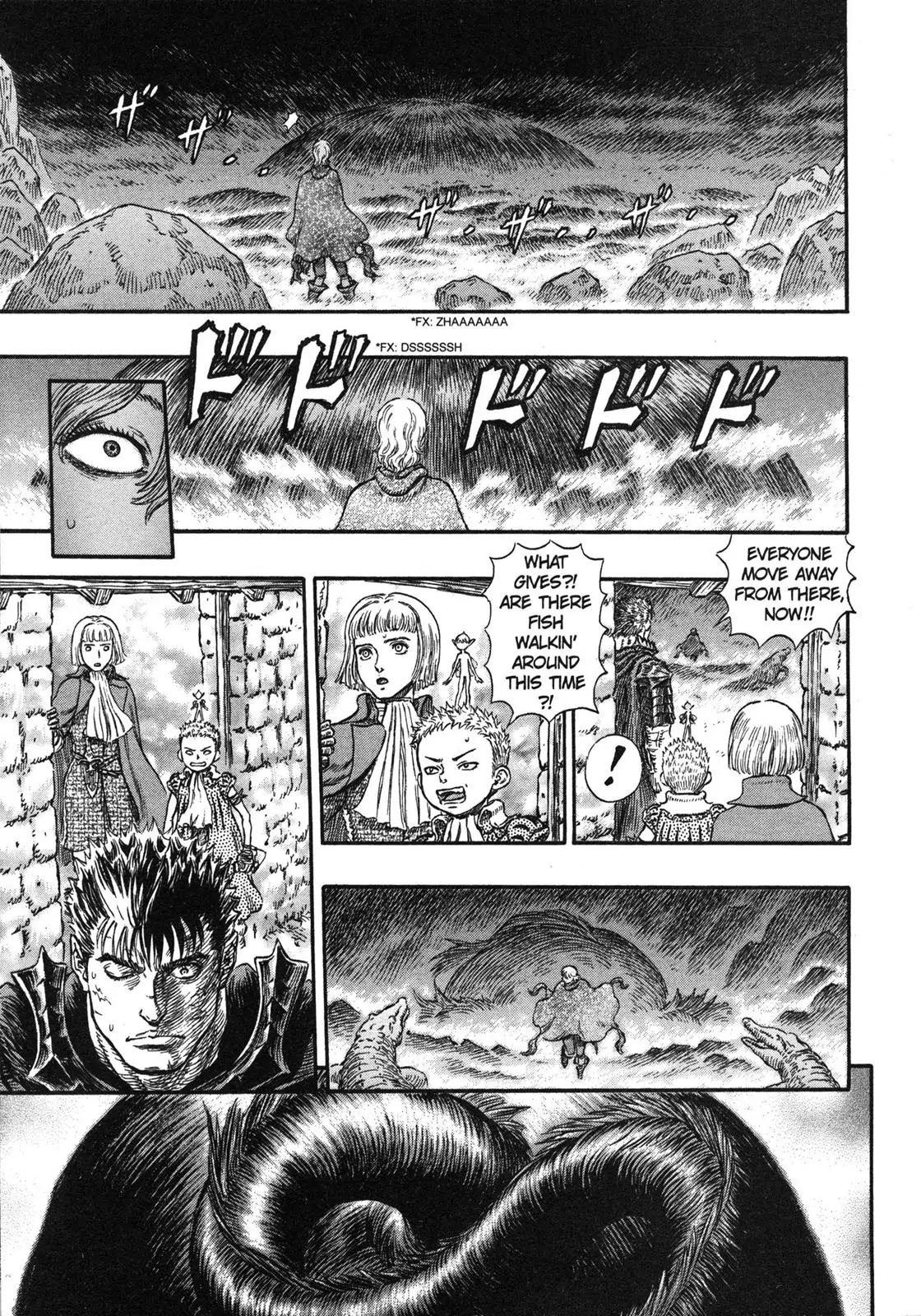 Berserk manga, chapter 240, page 18 of 19