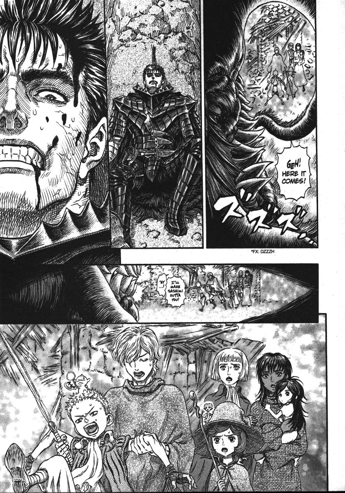 Berserk manga, chapter 241, page 13 of 20