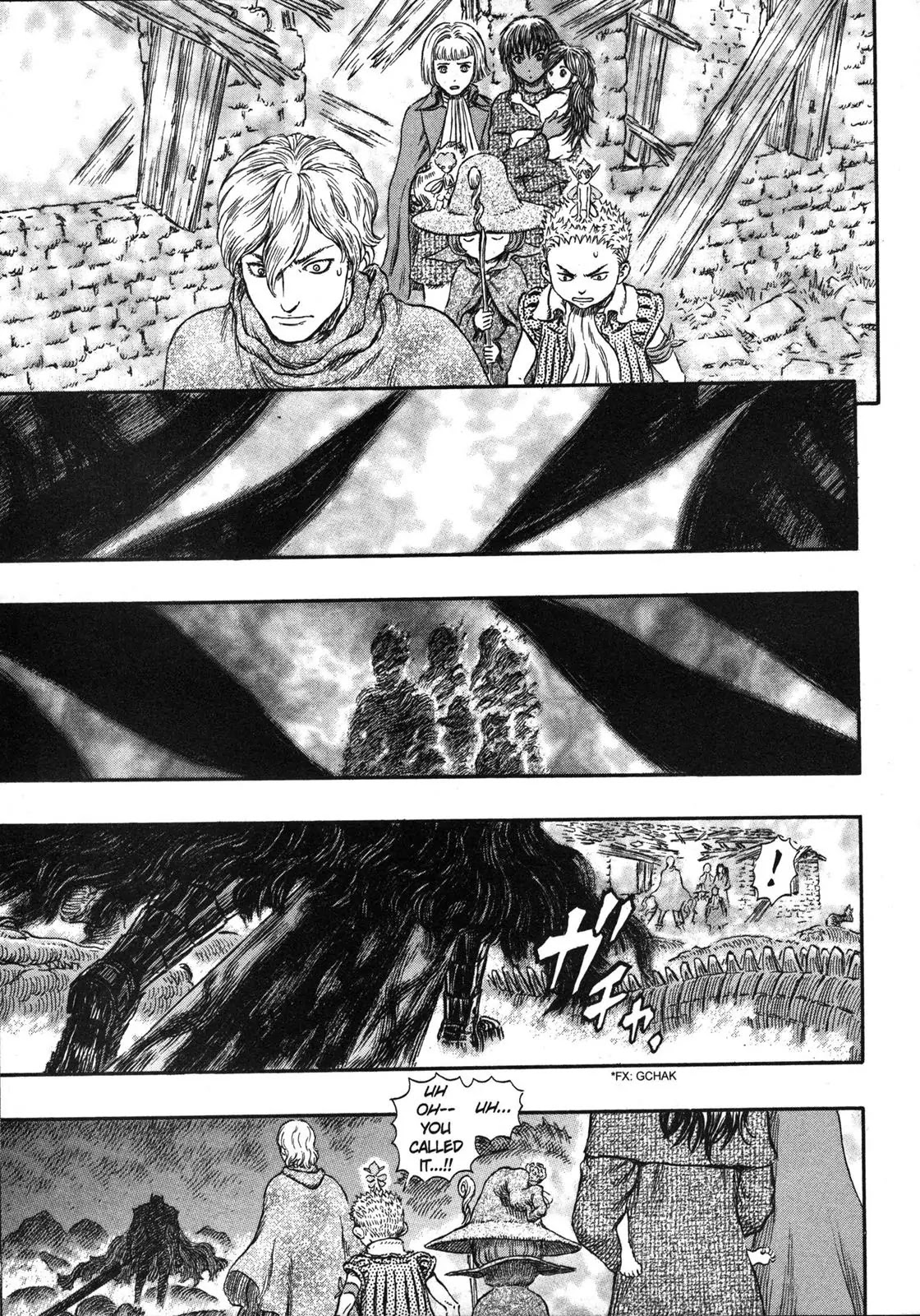 Berserk manga, chapter 242, page 17 of 19
