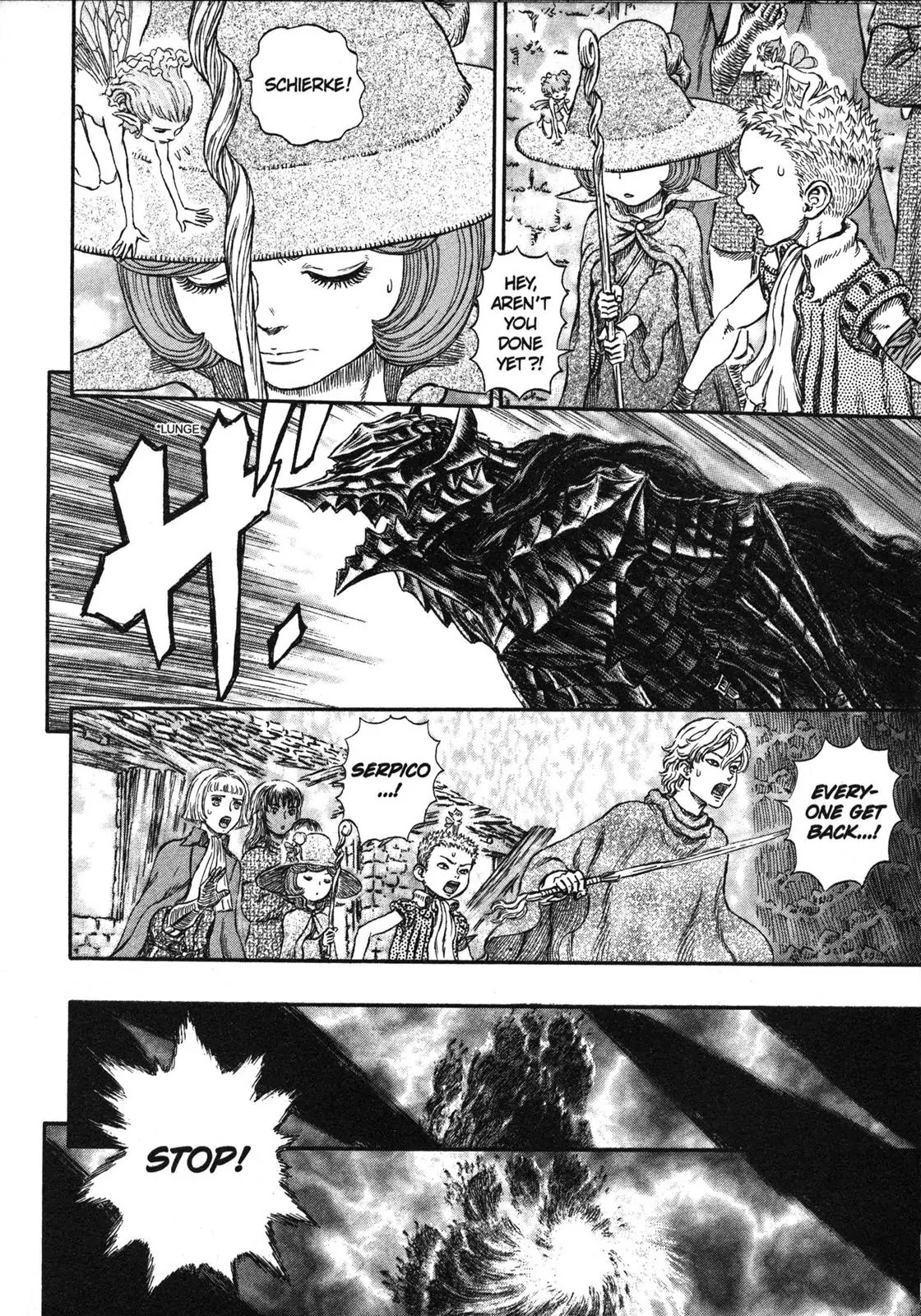 Berserk manga, chapter 242, page 18 of 19