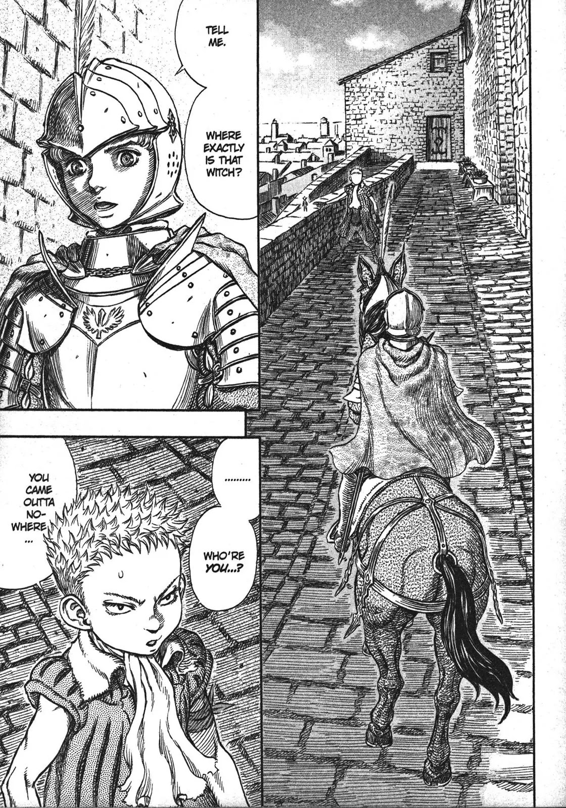 Berserk manga, chapter 246, page 2 of 22