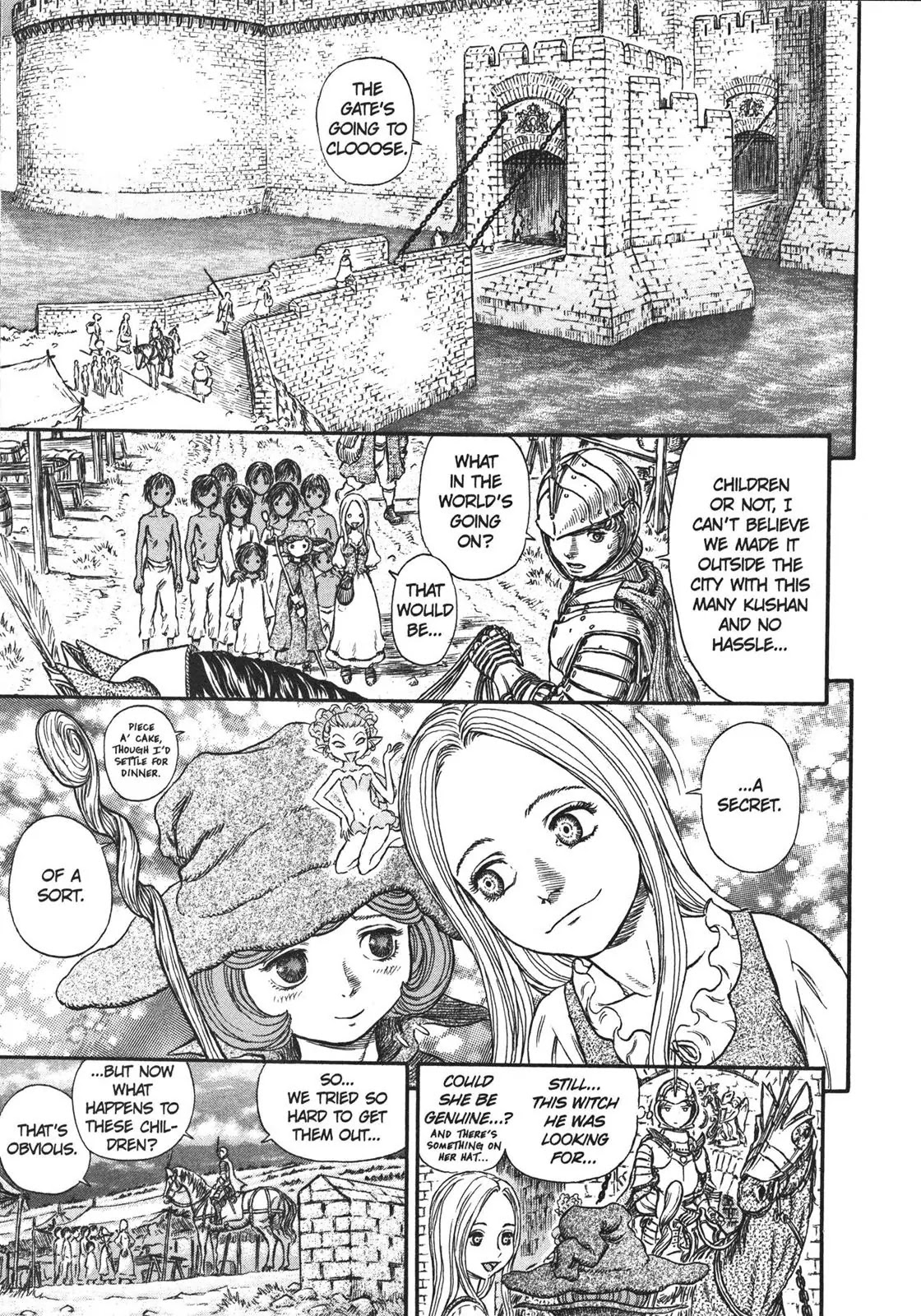Berserk manga, chapter 248, page 17 of 20
