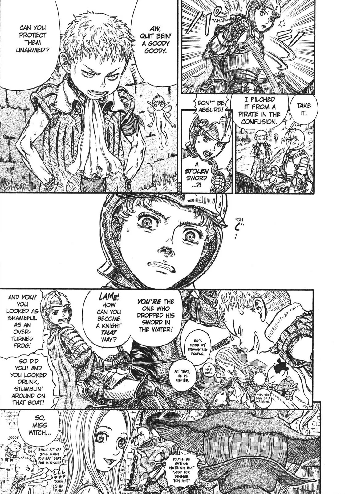 Berserk manga, chapter 248, page 19 of 20