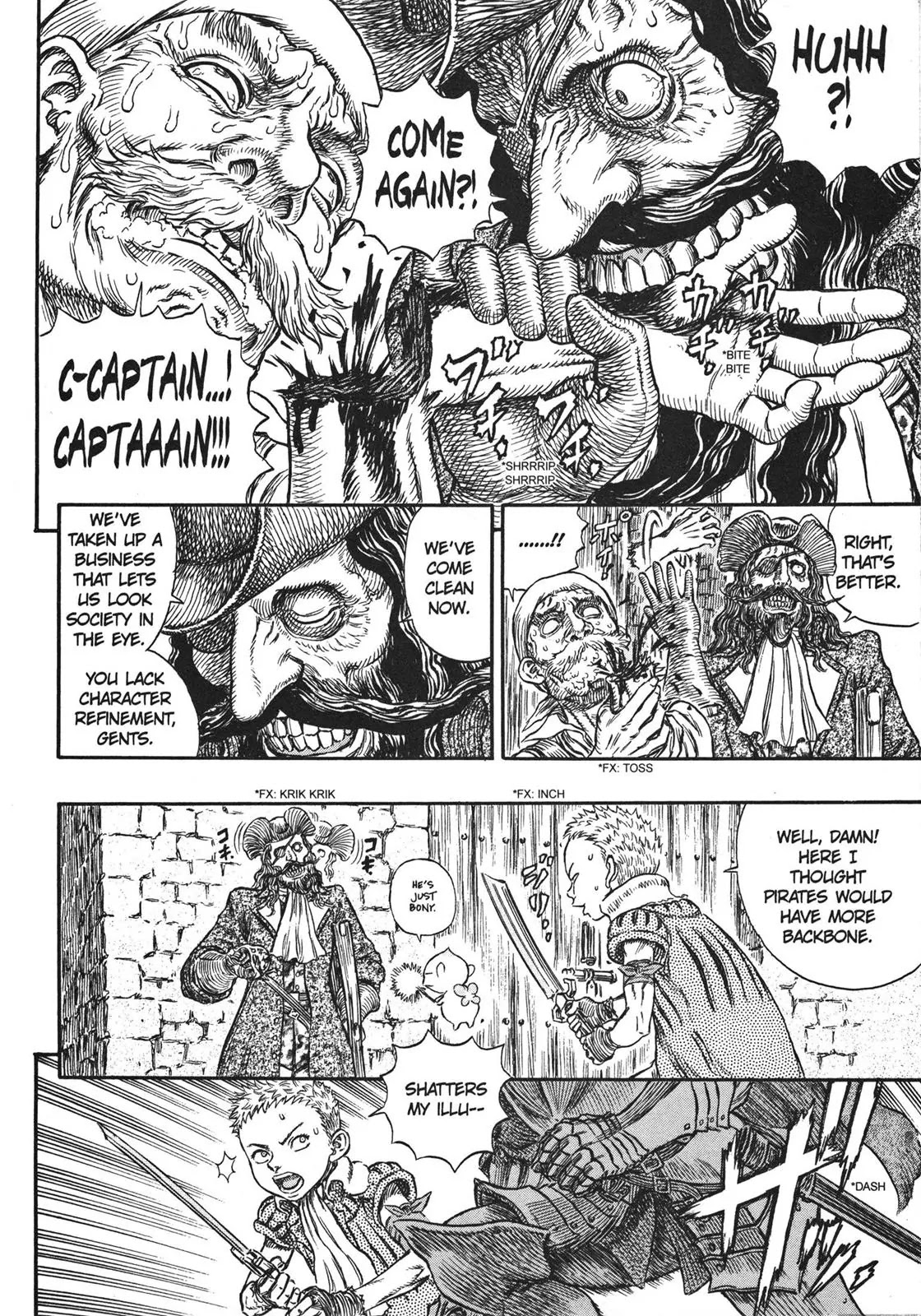 Berserk manga, chapter 248, page 2 of 20