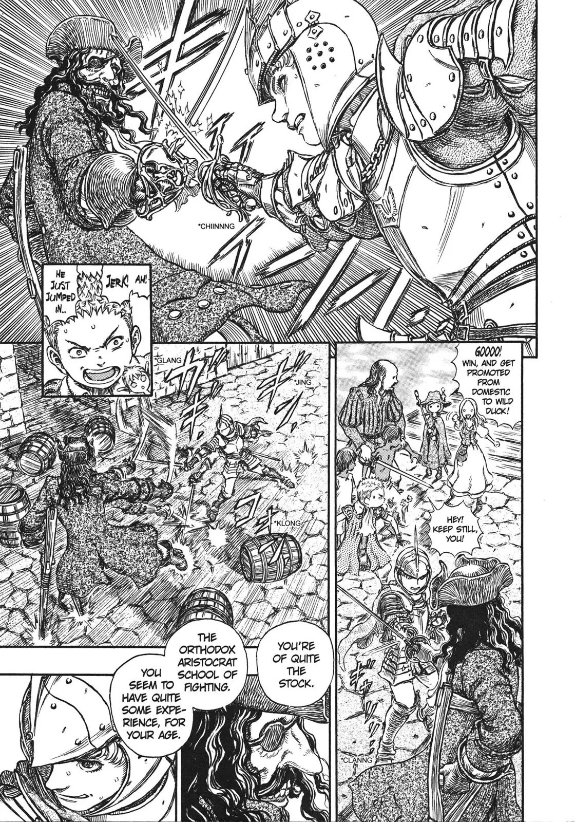 Berserk manga, chapter 248, page 3 of 20
