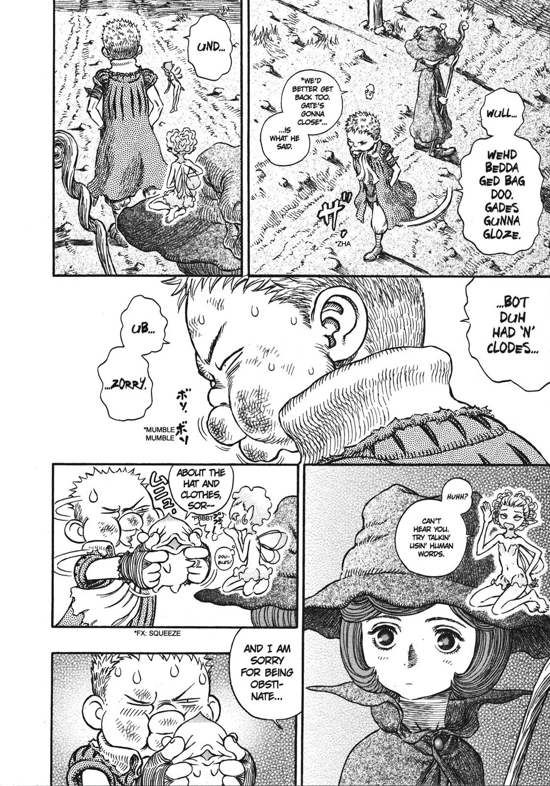 Berserk manga, chapter 249, page 12 of 21
