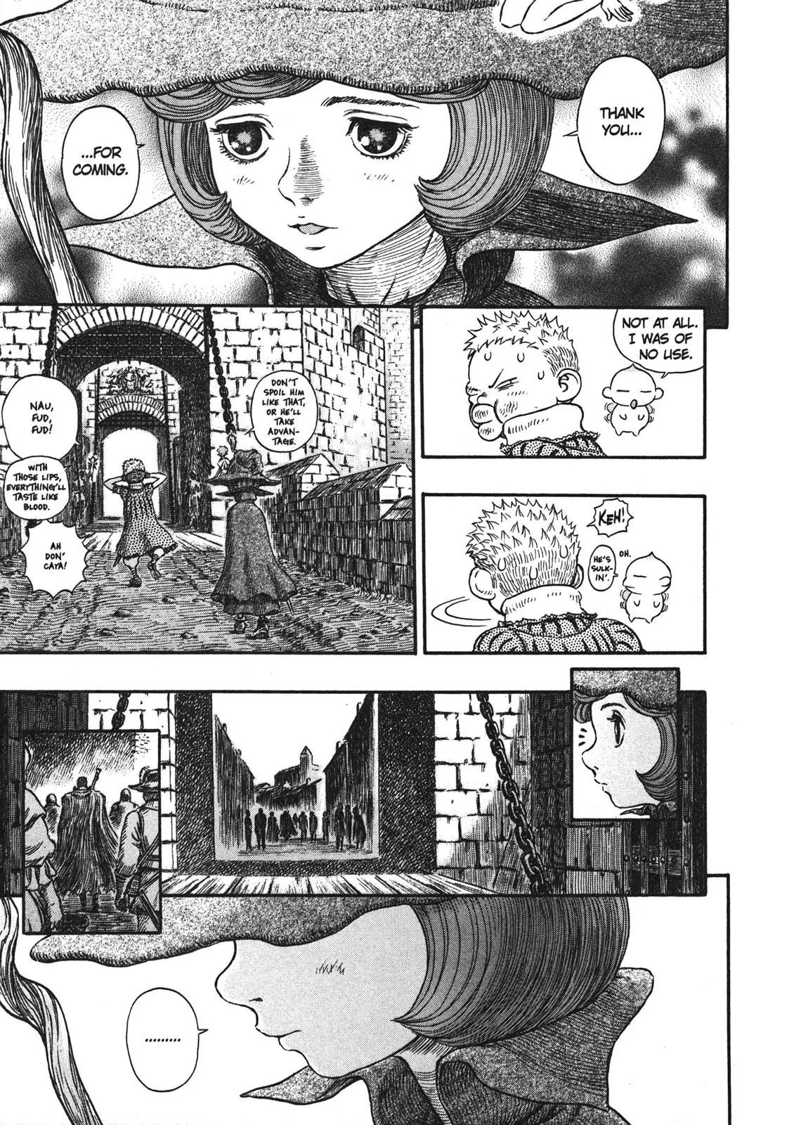 Berserk manga, chapter 249, page 13 of 21