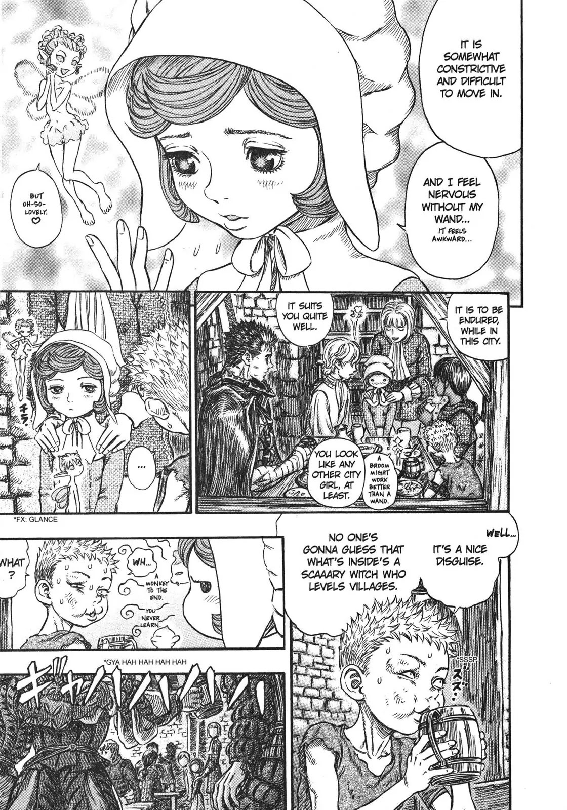 Berserk manga, chapter 249, page 17 of 21