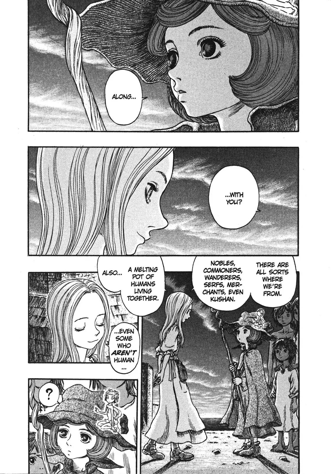 Berserk manga, chapter 249, page 2 of 21