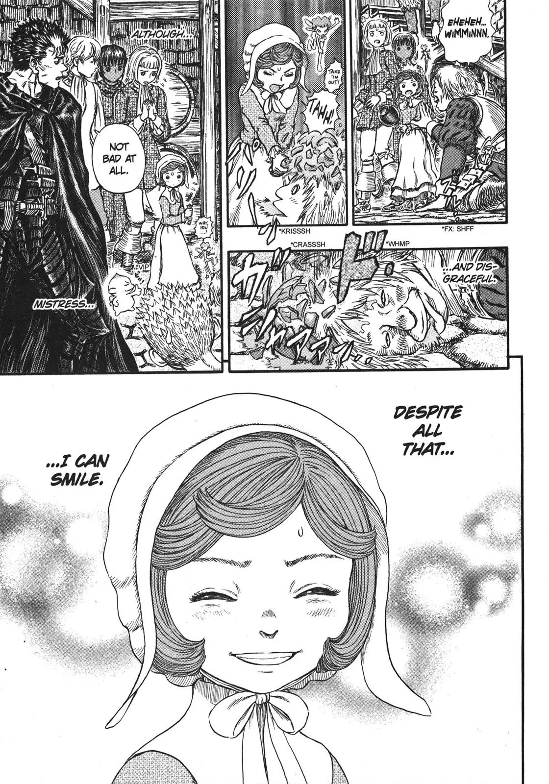Berserk manga, chapter 249, page 21 of 21