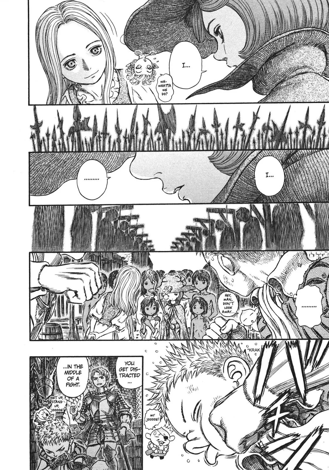 Berserk manga, chapter 249, page 4 of 21