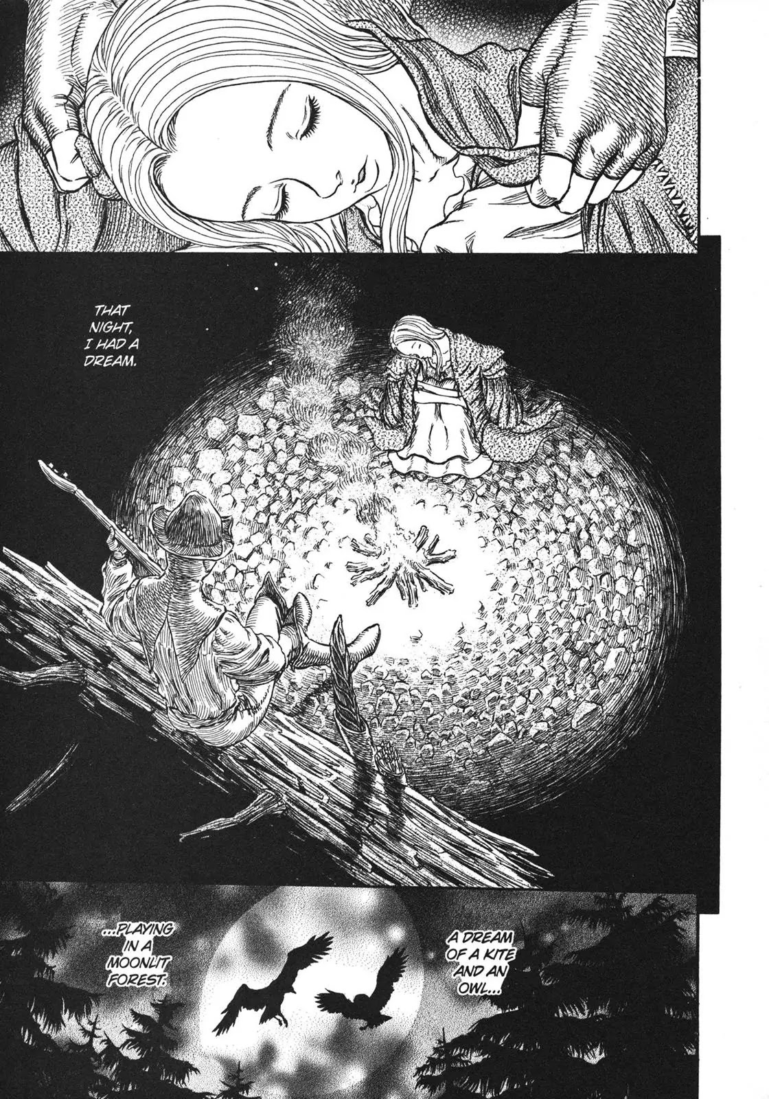Berserk manga, chapter 250, page 18 of 20