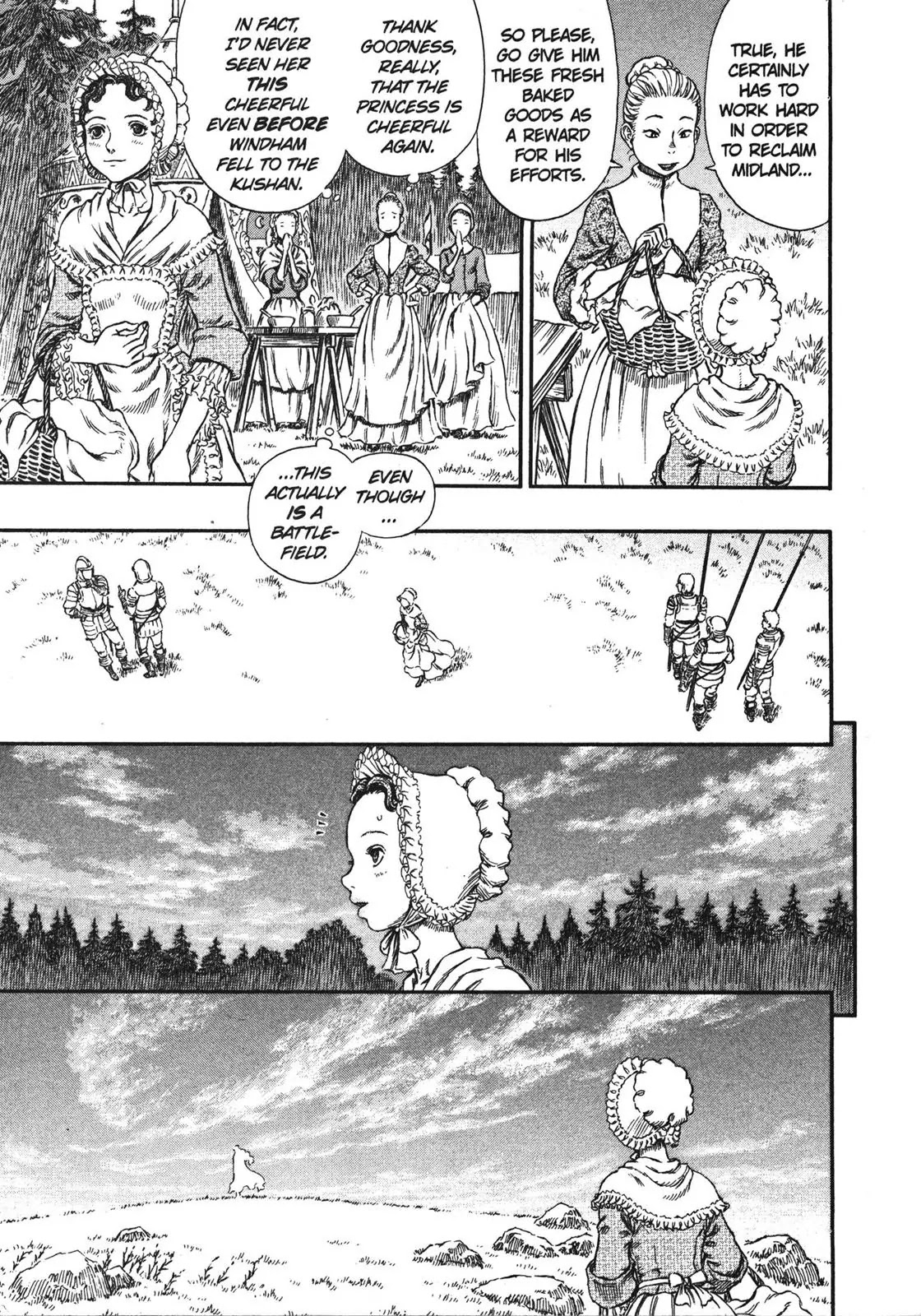 Berserk manga, chapter 250, page 4 of 20