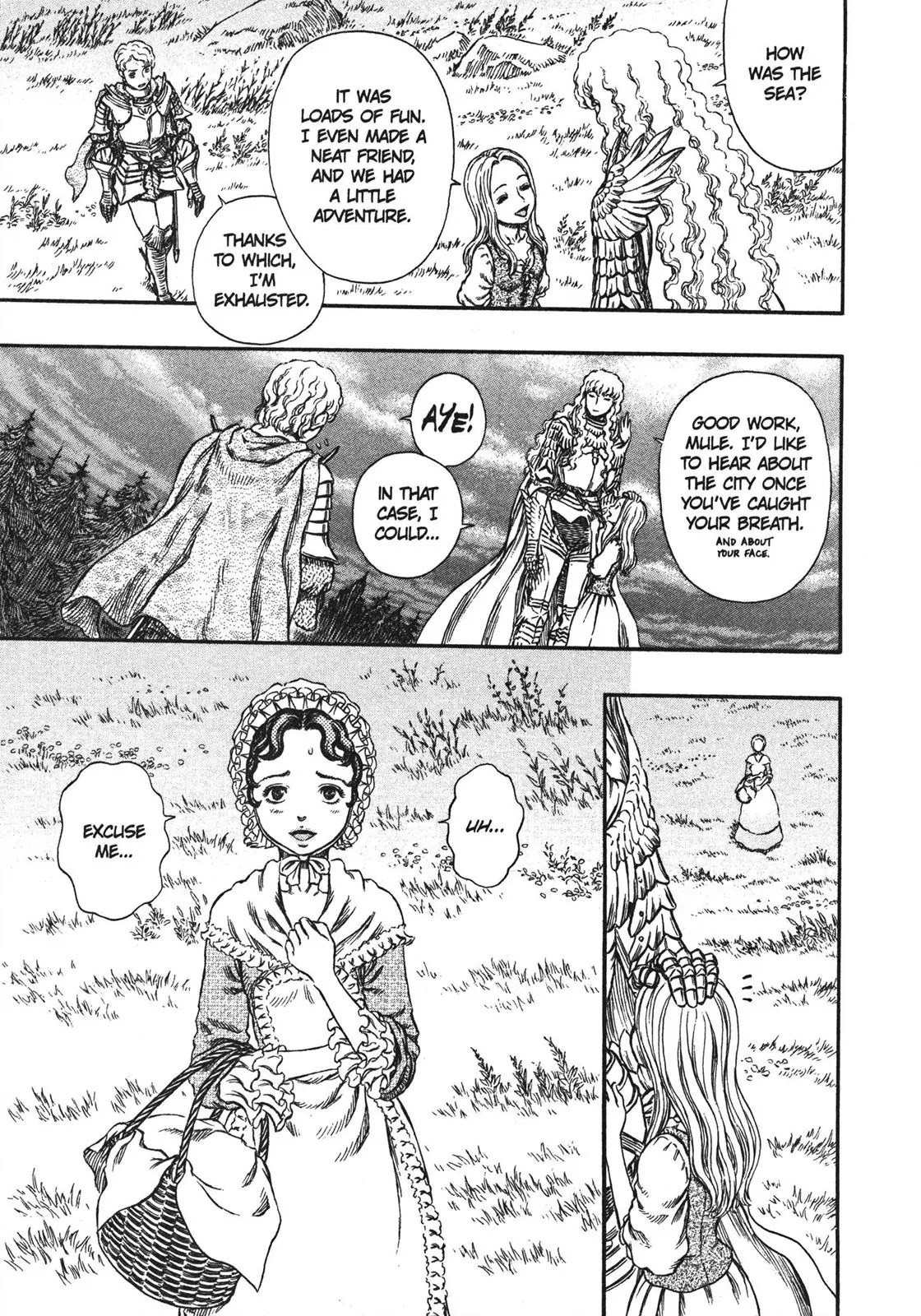 Berserk manga, chapter 250, page 8 of 20