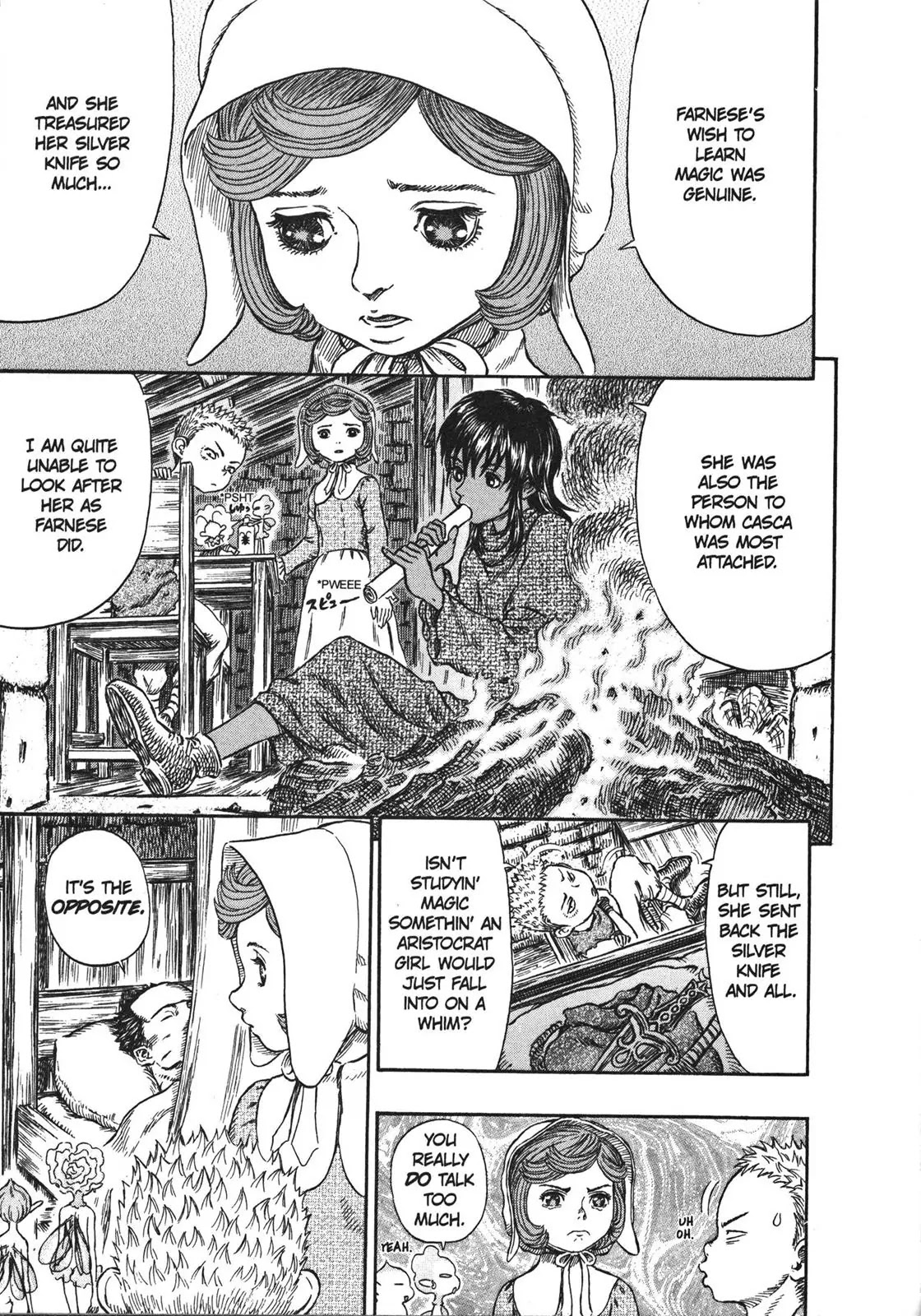 Berserk manga, chapter 253, page 19 of 21