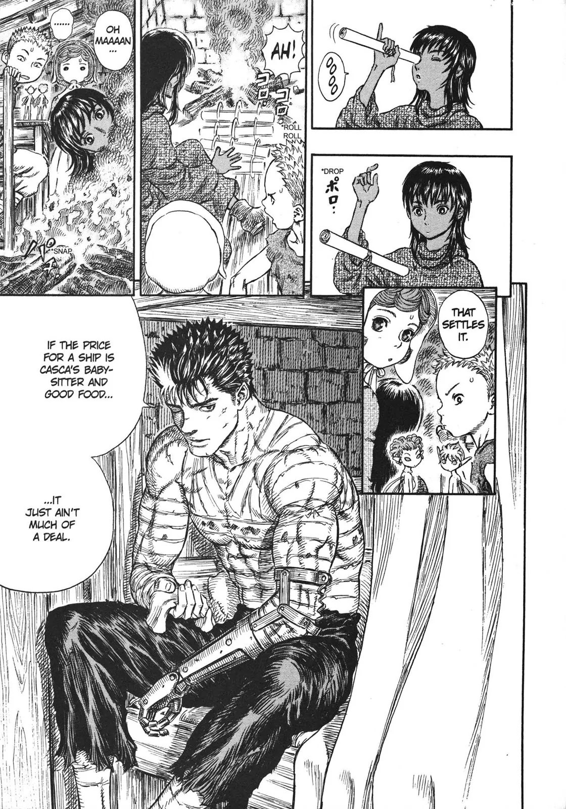 Berserk manga, chapter 253, page 21 of 21