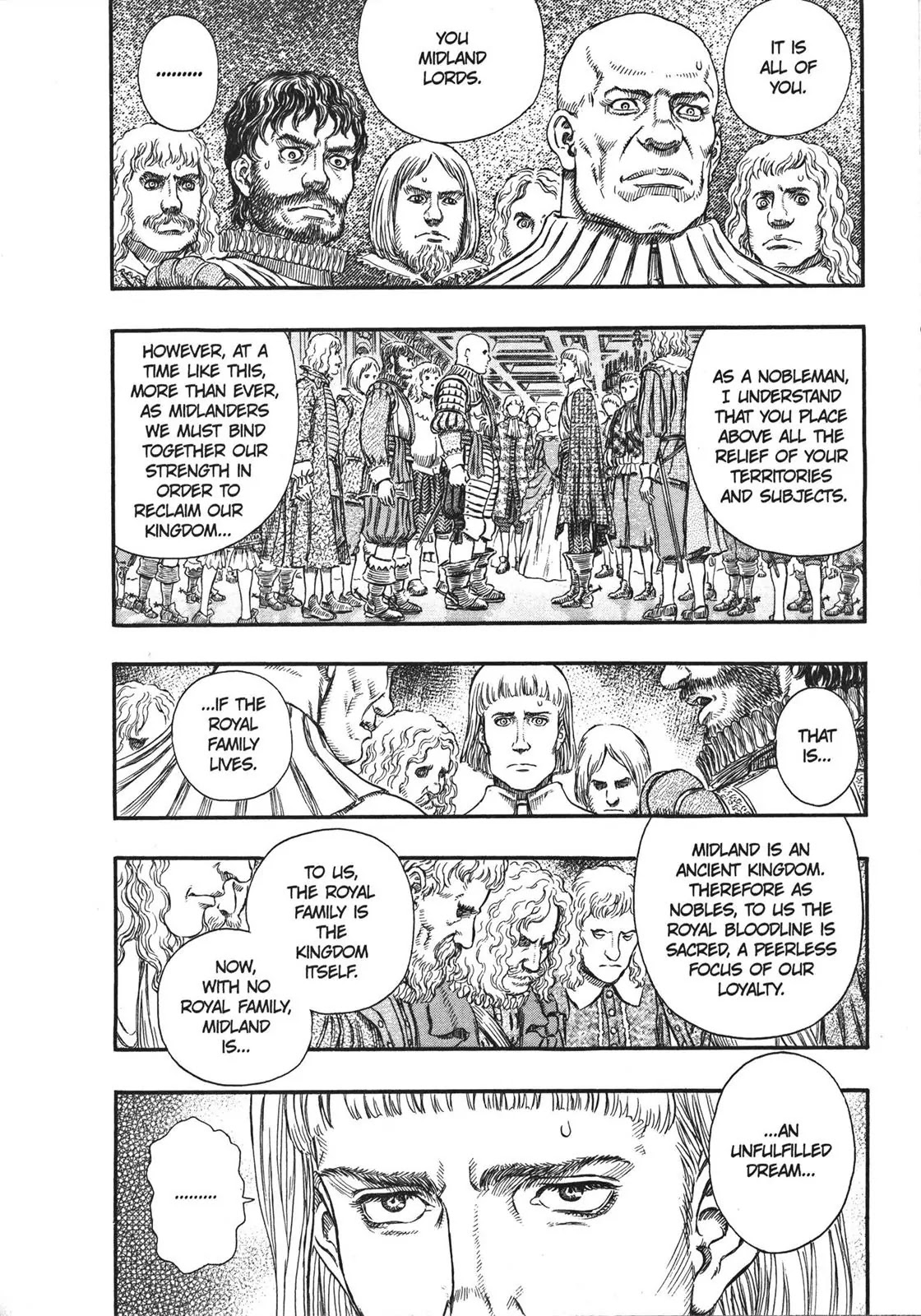 Berserk manga, chapter 255, page 8 of 20