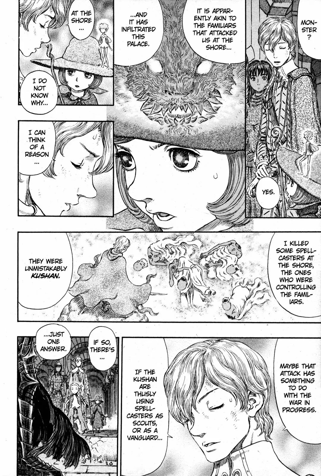 Berserk manga, chapter 258, page 10 of 20