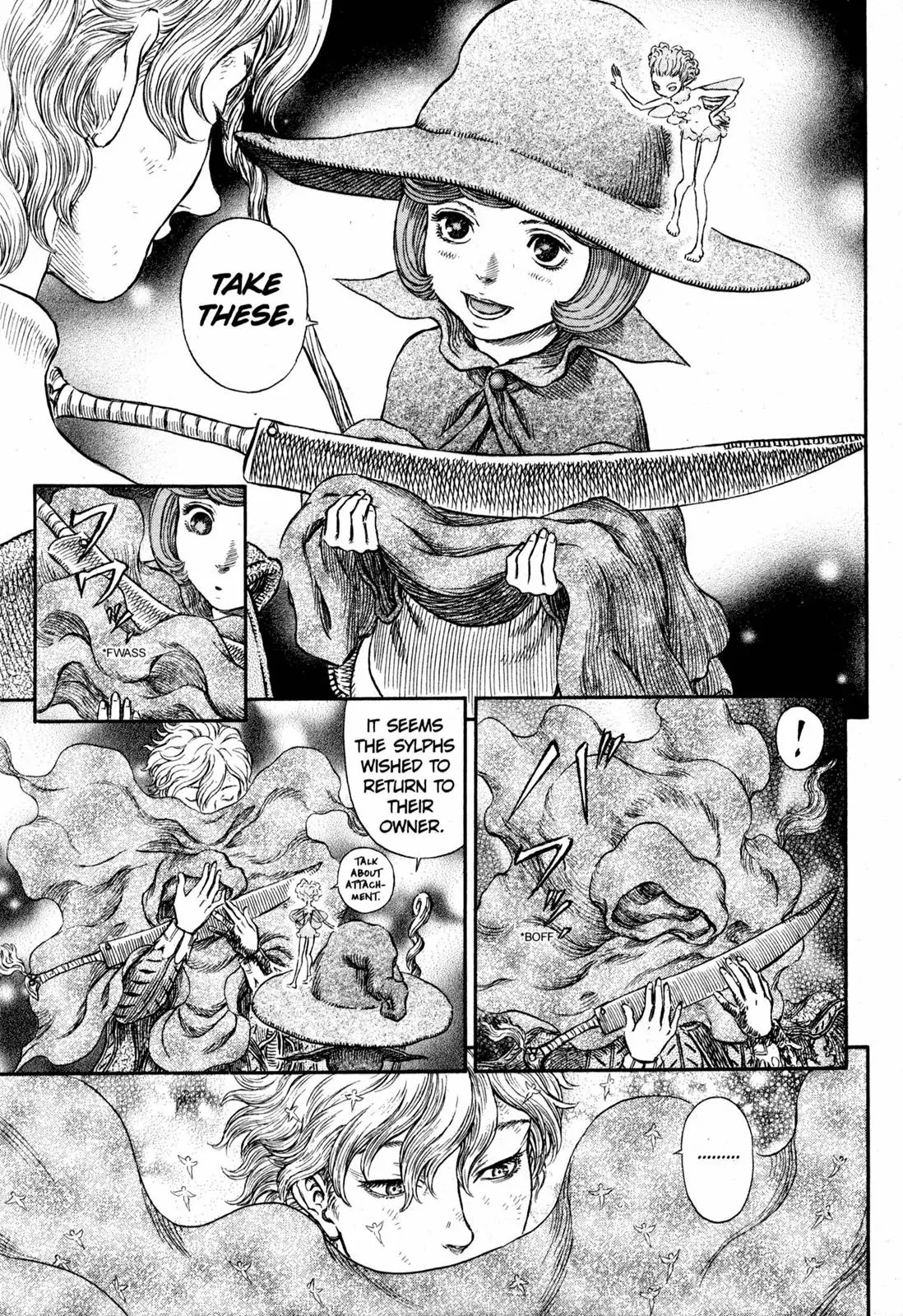 Berserk manga, chapter 258, page 13 of 20