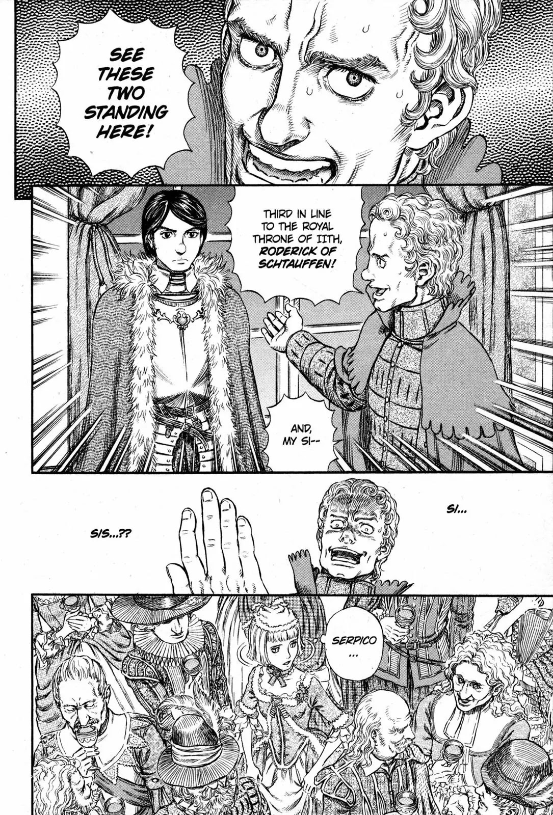 Berserk manga, chapter 258, page 18 of 20