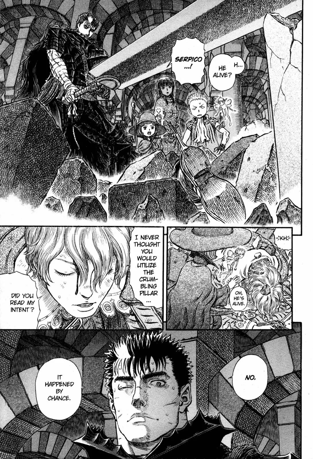 Berserk manga, chapter 258, page 3 of 20