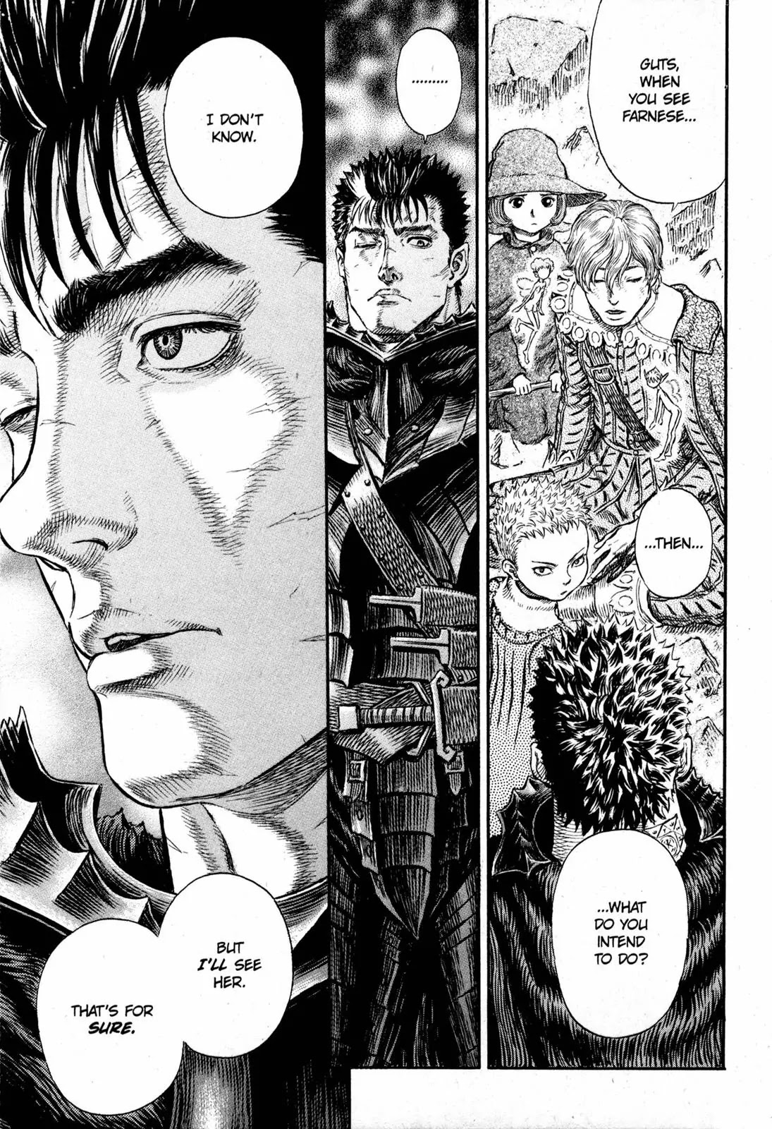 Berserk manga, chapter 258, page 5 of 20