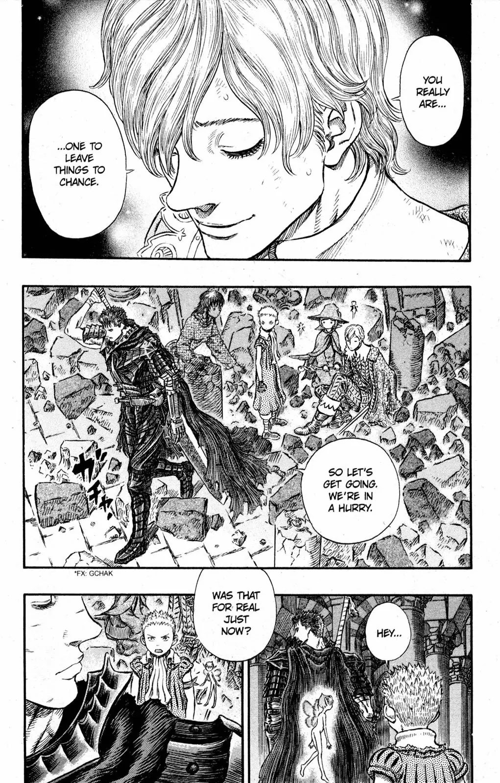 Berserk manga, chapter 258, page 6 of 20