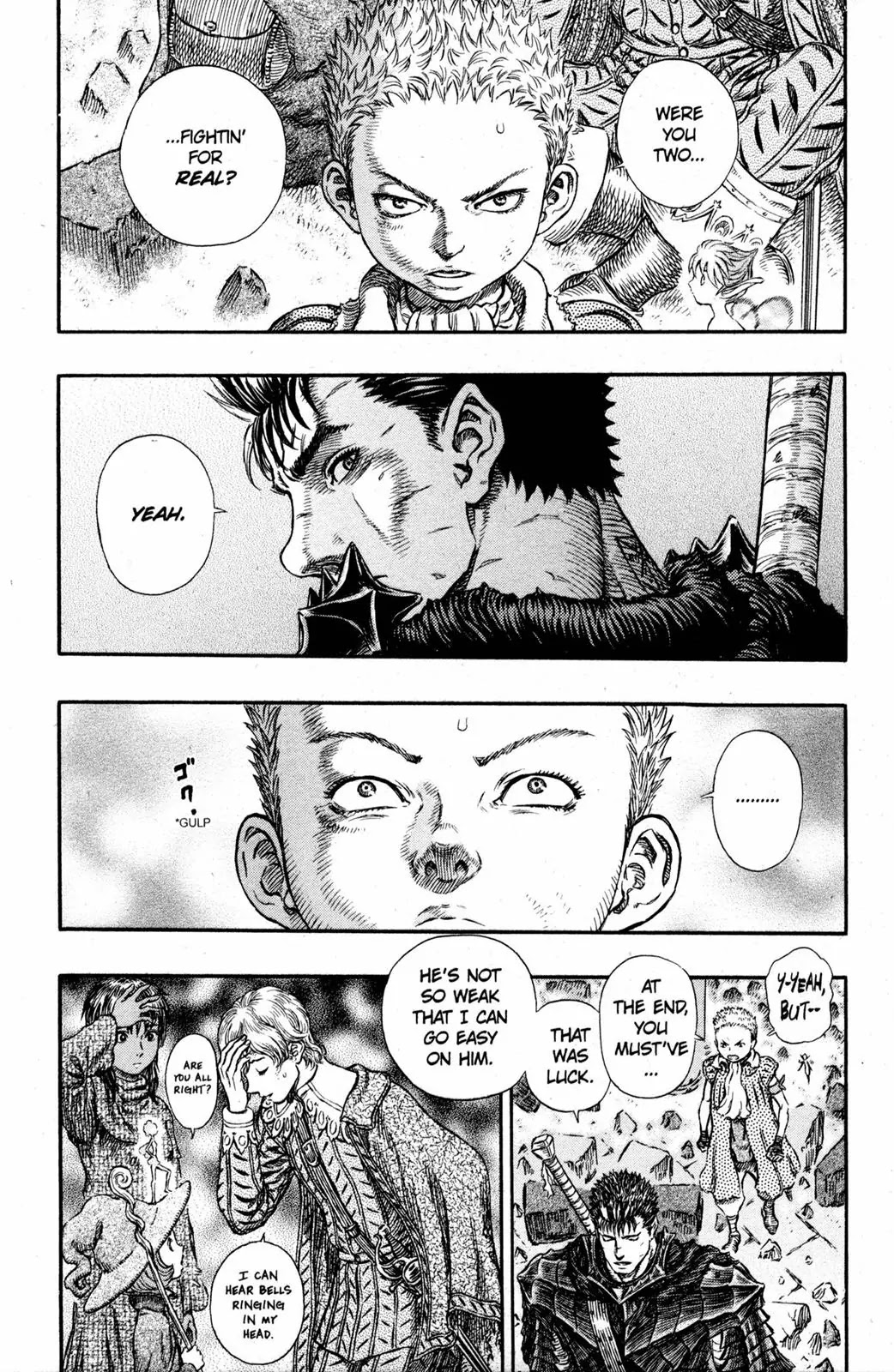 Berserk manga, chapter 258, page 7 of 20