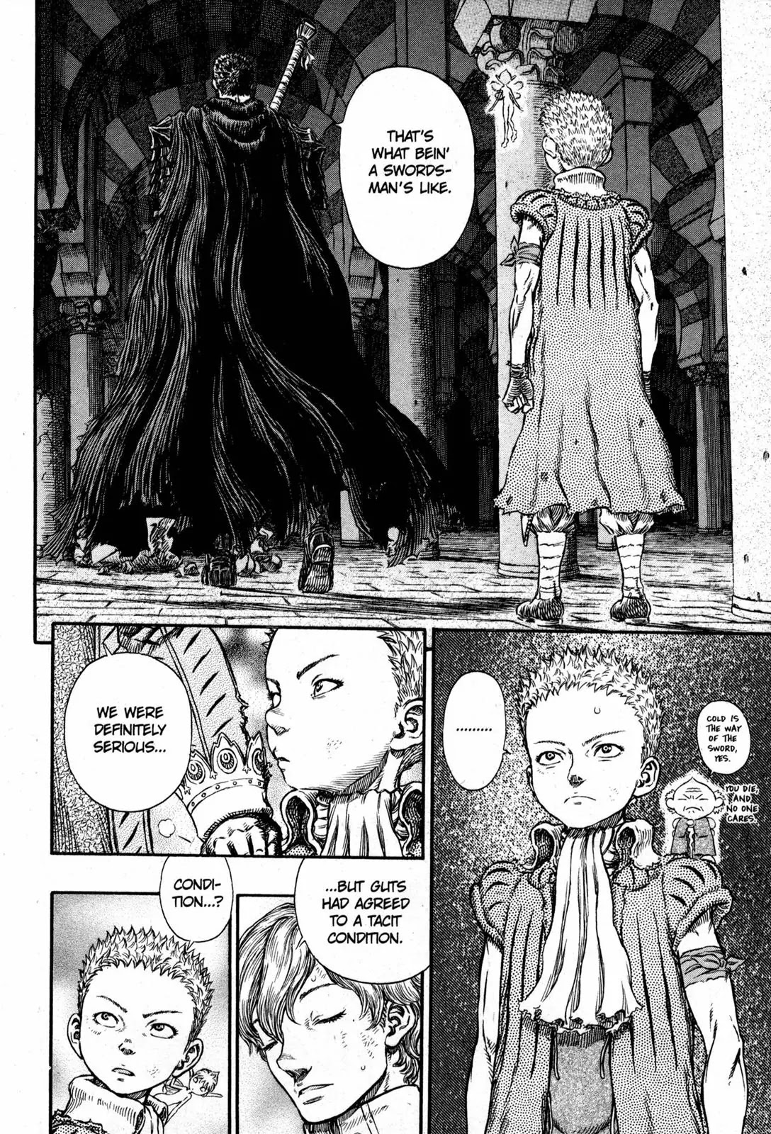 Berserk manga, chapter 258, page 8 of 20