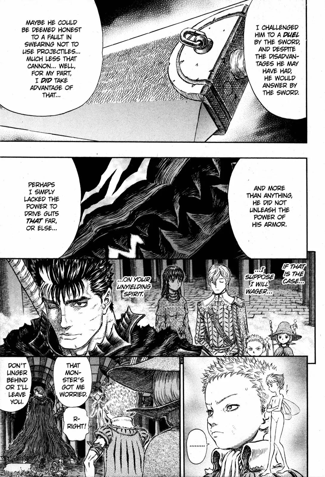 Berserk manga, chapter 258, page 9 of 20