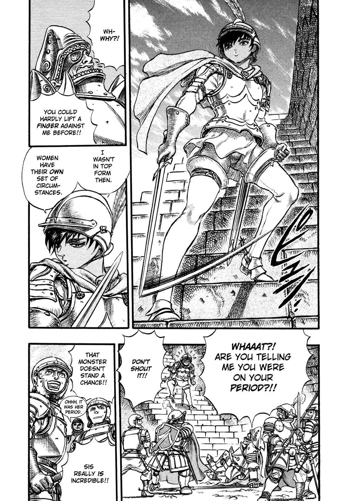 Berserk manga, chapter 26, page 13 of 22