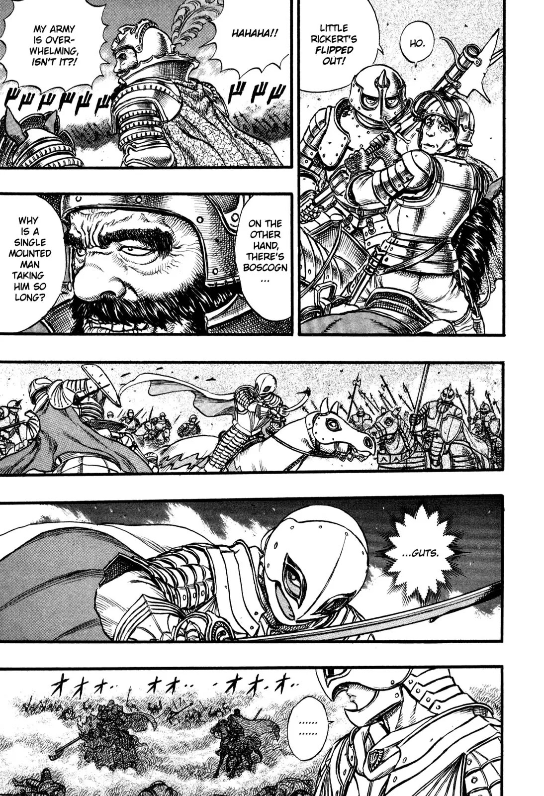Berserk manga, chapter 26, page 16 of 22