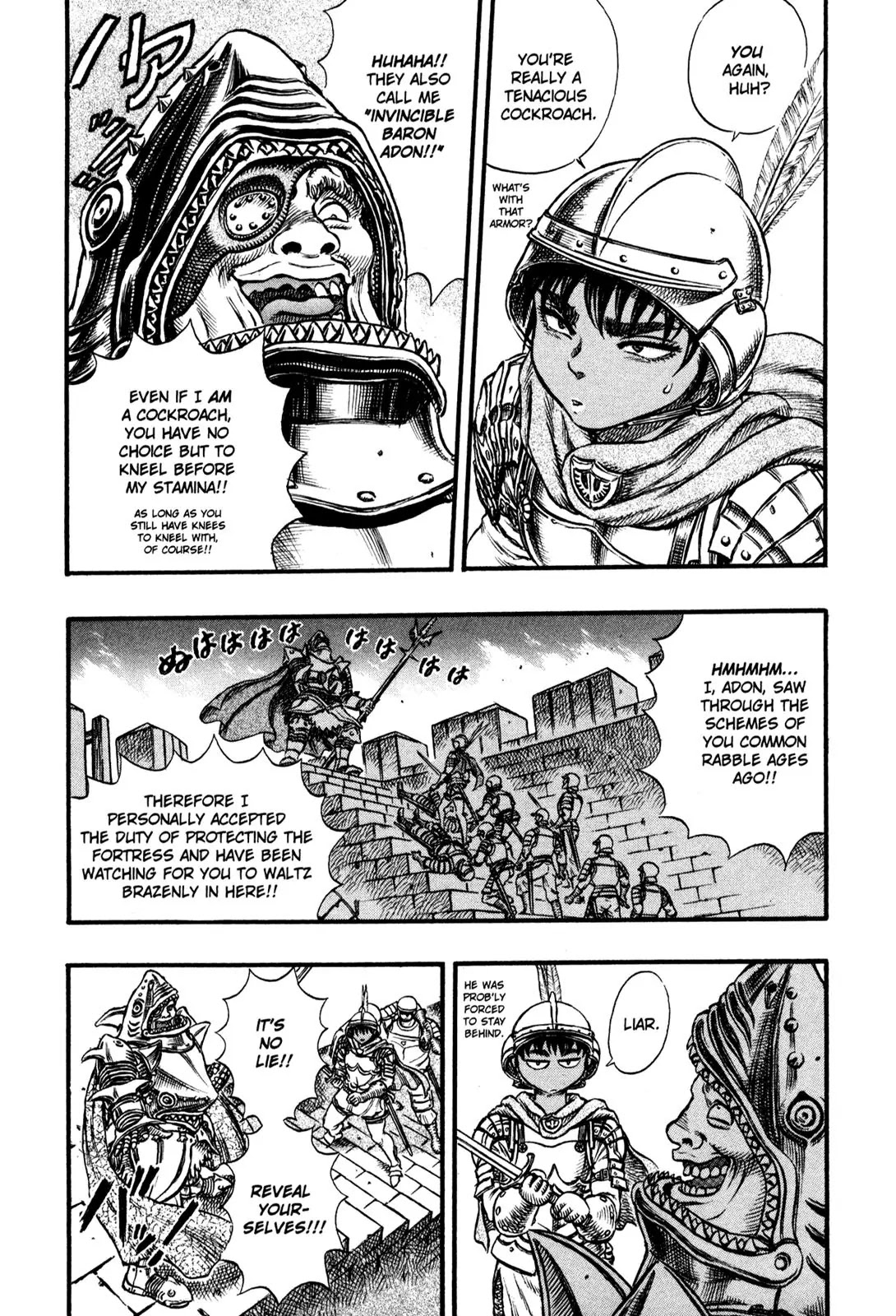 Berserk manga, chapter 26, page 3 of 22