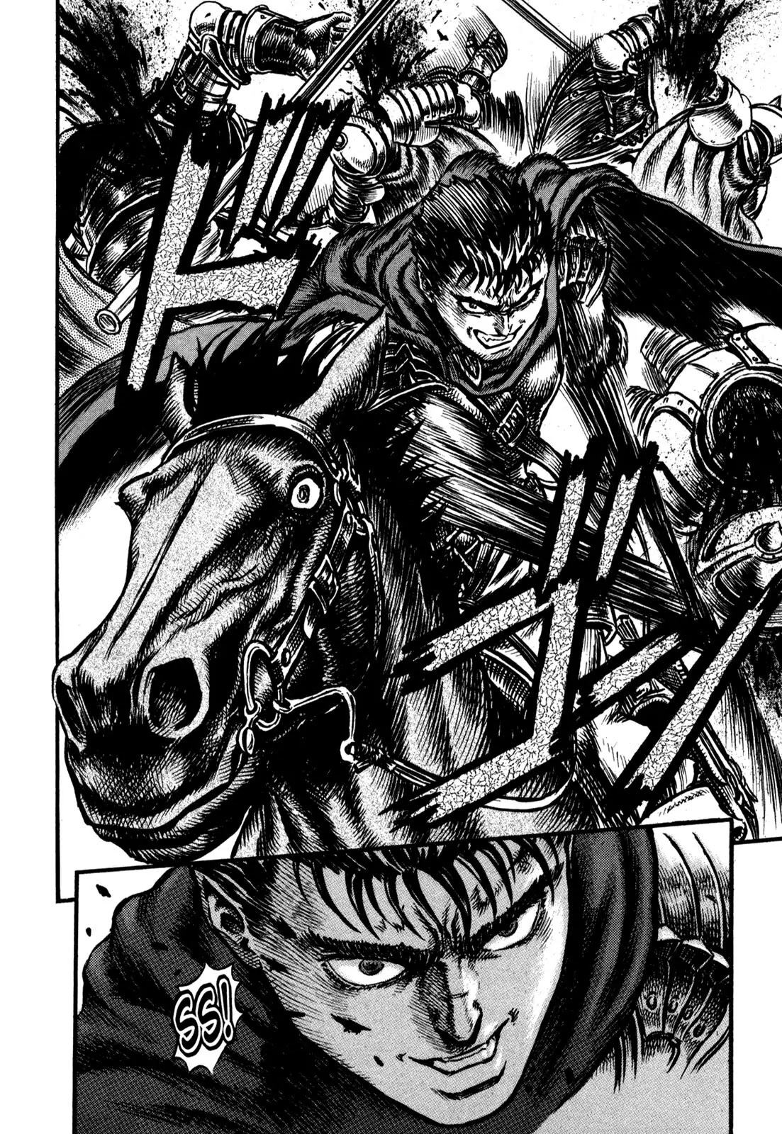 Berserk manga, chapter 26, page 8 of 22