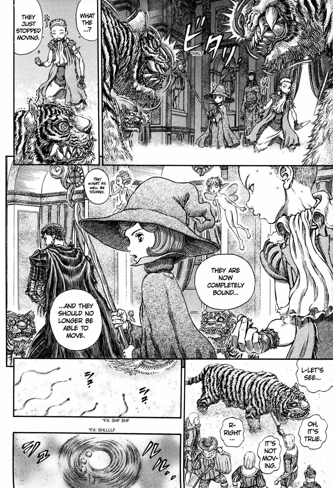 Berserk manga, chapter 261, page 16 of 19